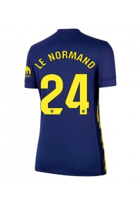 Fotbalové Dres Atletico Madrid Robin Le Normand #24 Dámské Venkovní Oblečení 2025-26 Krátký Rukáv